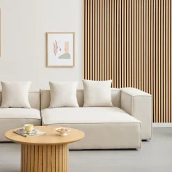 Akustikpanel i egetræsfiner 2400x520x18 mm