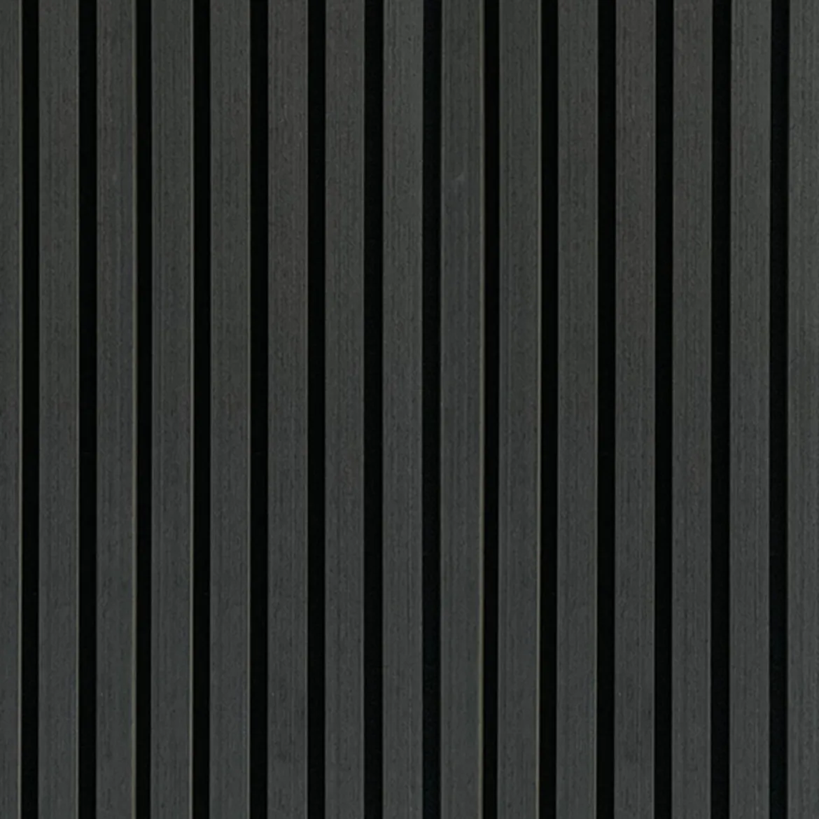 Akustikpanel i sort egetræsfiner 2400x520x18 mm