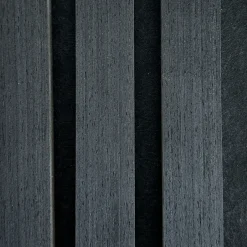 Akustikpanel prøve i sort egefiner 150 x 120 mm