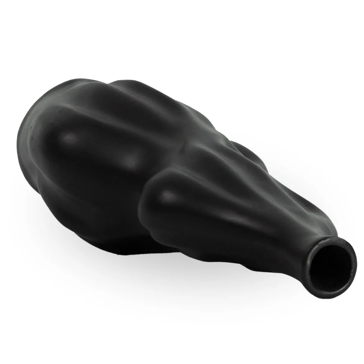 Alva keramik vase sort 25 cm