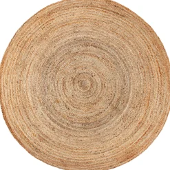 Arthur rundt tæppe - Jute Ø180 cm