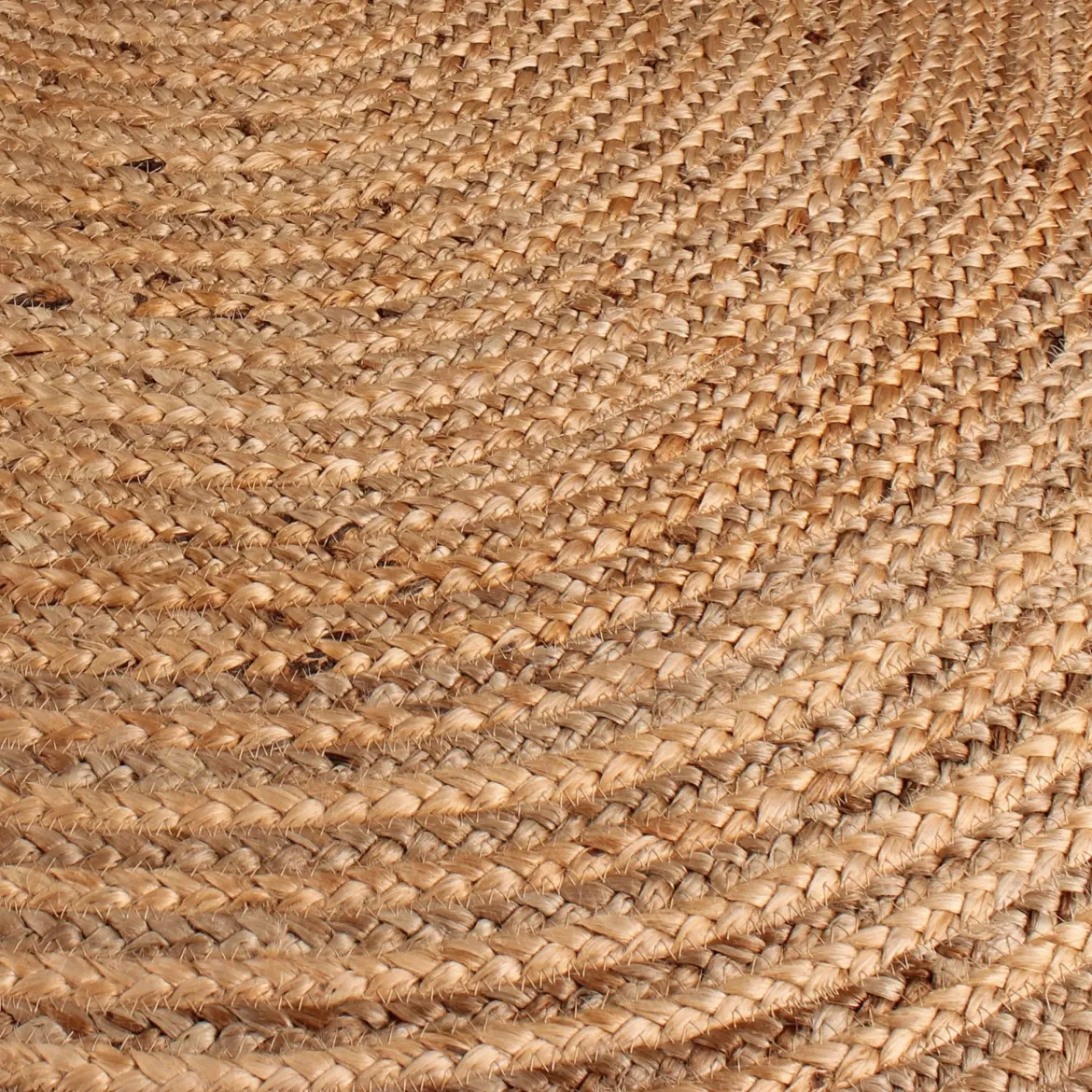 Arthur rundt tæppe - Jute Ø180 cm