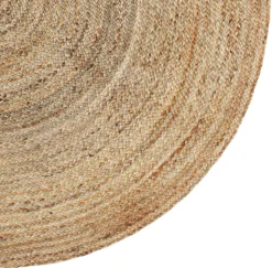 Arthur rundt tæppe - Jute Ø90 cm