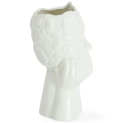 Asti keramik vase i hvid 19,8 cm