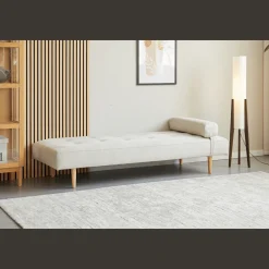 Audrey daybed beige H:56 x B:80 x L:200