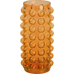 Bea glasvase ravfarvet 23 cm