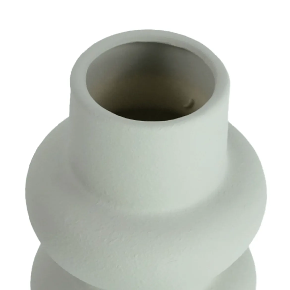Billie keramik vase grå 24 cm