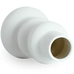 Billie keramik vase hvid 24 cm