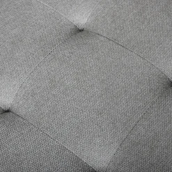 Brandy - venstrevendt u-sofa i grå med chaiselong - L: 366 x D: 211 x H: 80 cm