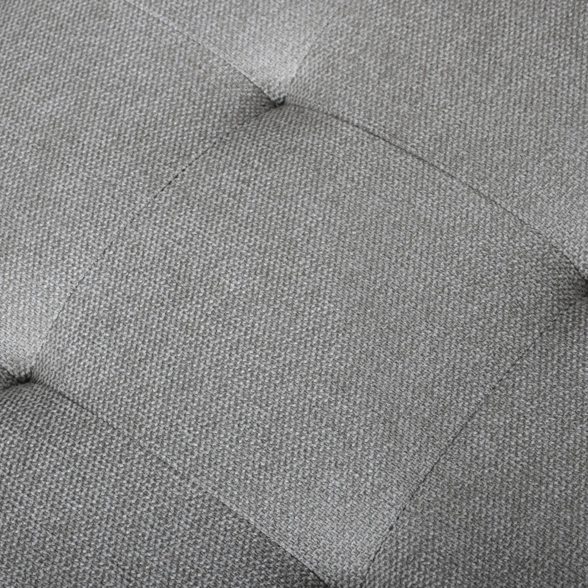 Brandy - venstrevendt u-sofa i grå med chaiselong - L: 366 x D: 211 x H: 80 cm