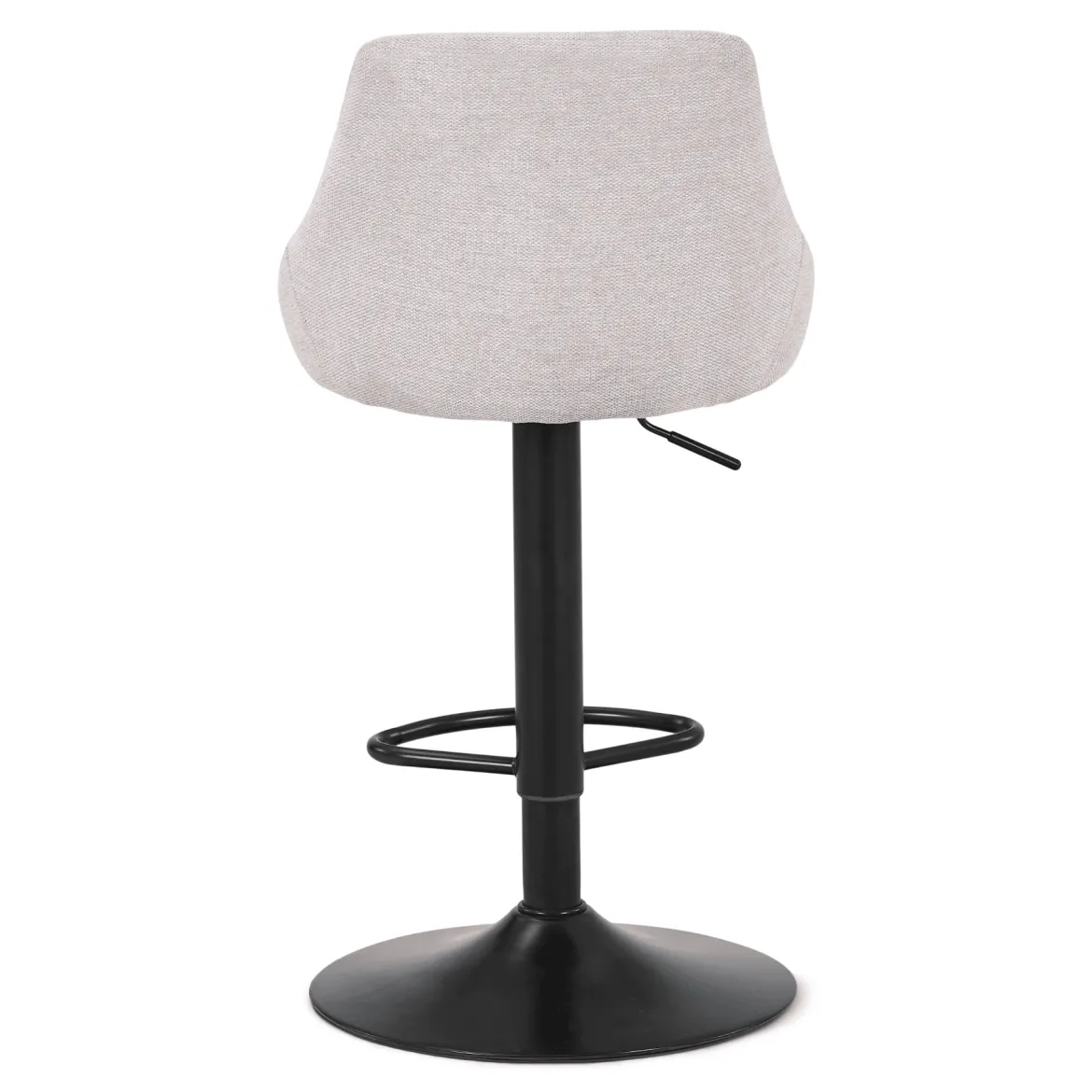 Cassie - beige justerbar barstol med drejefunktion 360 grader