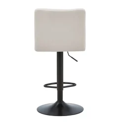 Diana - beige justerbar barstol med drejefunktion 360 grader