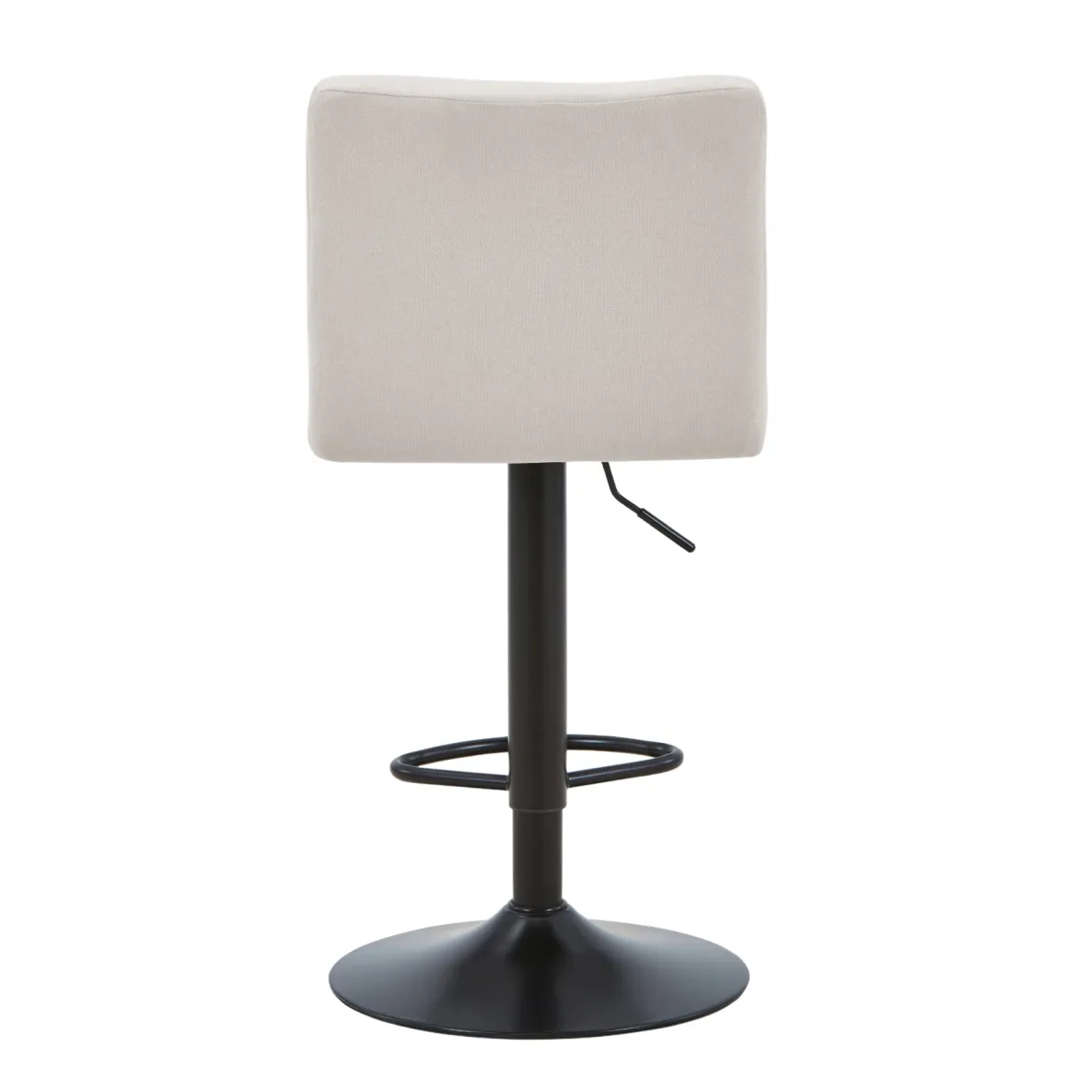 Diana - beige justerbar barstol med drejefunktion 360 grader