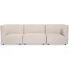 Emilia modulsofa i beige med 3 moduler L: 243 x D: 79 cm x H: 72 cm