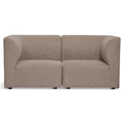 Emilia modulsofa i sand 2 moduler L: 158 X D: 79 X H: 72 cm