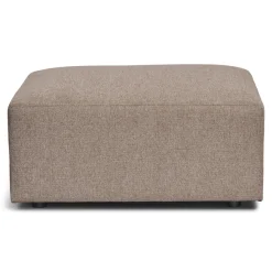 Emilia puf i sand L: 79 X D: 79 X H: 39 cm