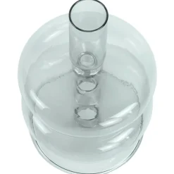 Fairy glas lysestage grå 15 cm