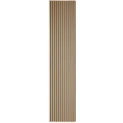 Fleksibel akustikpanel i egetræsfiner 2400x520x18 mm