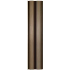 Fleksibel akustikpanel i røget egetræsfiner 2600x520x18 mm