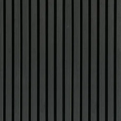 Fleksibel akustikpanel i sort egetræsfiner 1200x520x18 mm