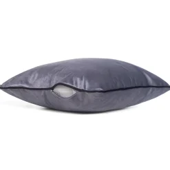 Gabi pyntepude - Sølvgrå velour 45x45 cm