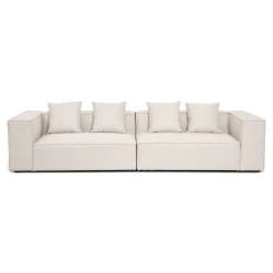 Hailey - Modulsofa I Beige Med 2 Moduler L: 294 X D: 100 X H: 65 cm