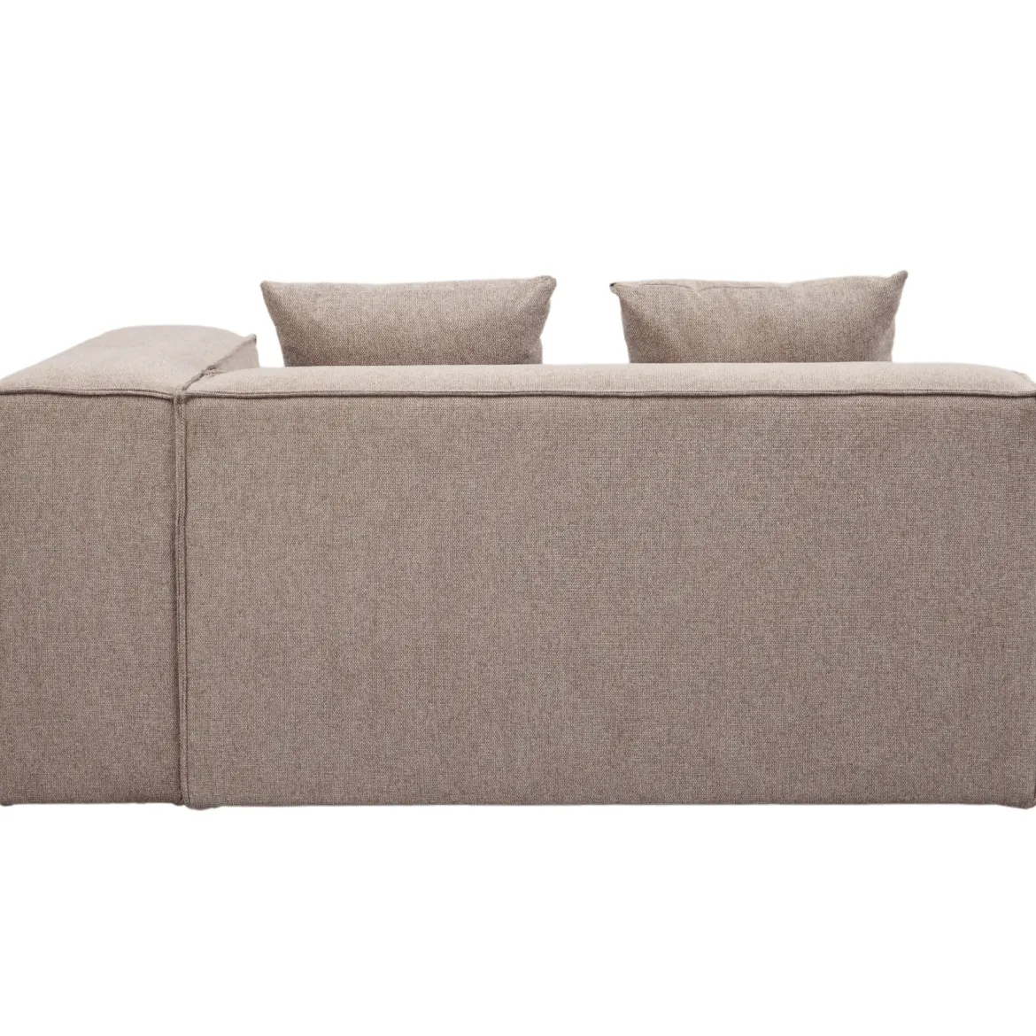 Hailey højre chaiselong modul i sand L: 147 X D: 148 X H: 65 cm