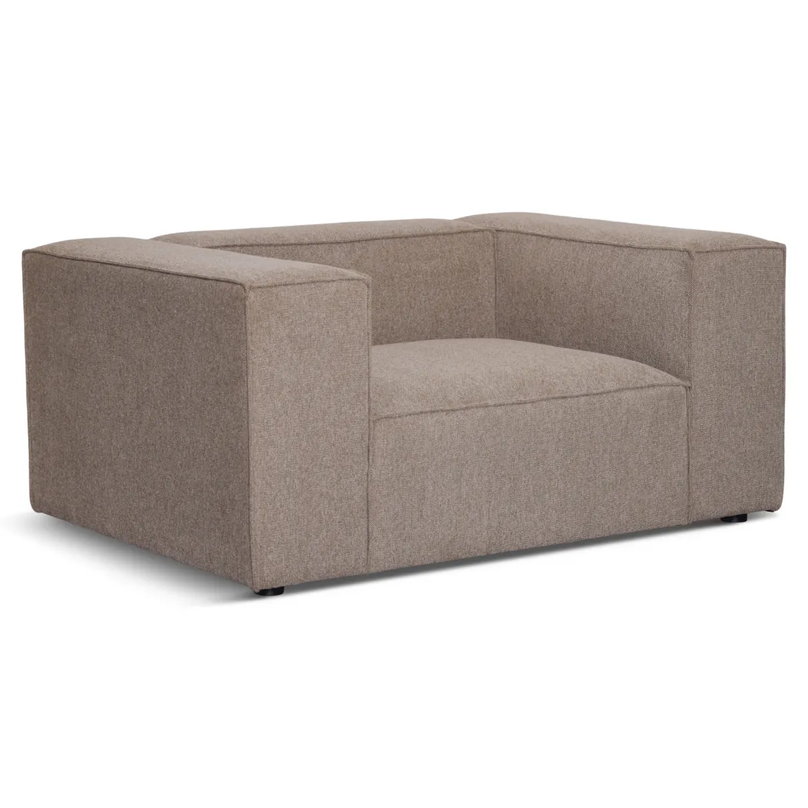 Hailey lænestol i sand L: 136 X D: 100 X H: 64 Cm
