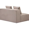 Hailey midtermodul i sand L: 121 X D: 100 X H: 65 cm