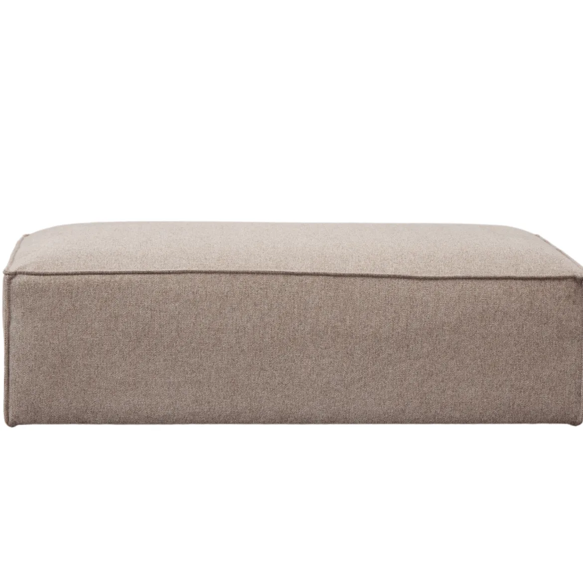 Hailey puf i sand 121 x 74 cm