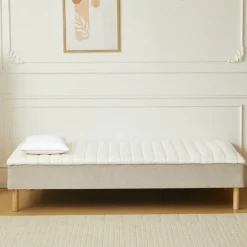 Henry hvid topmadras i PU-skum 90x200x4 cm
