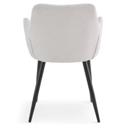 Isabella - spisebordsstol beige tekstil