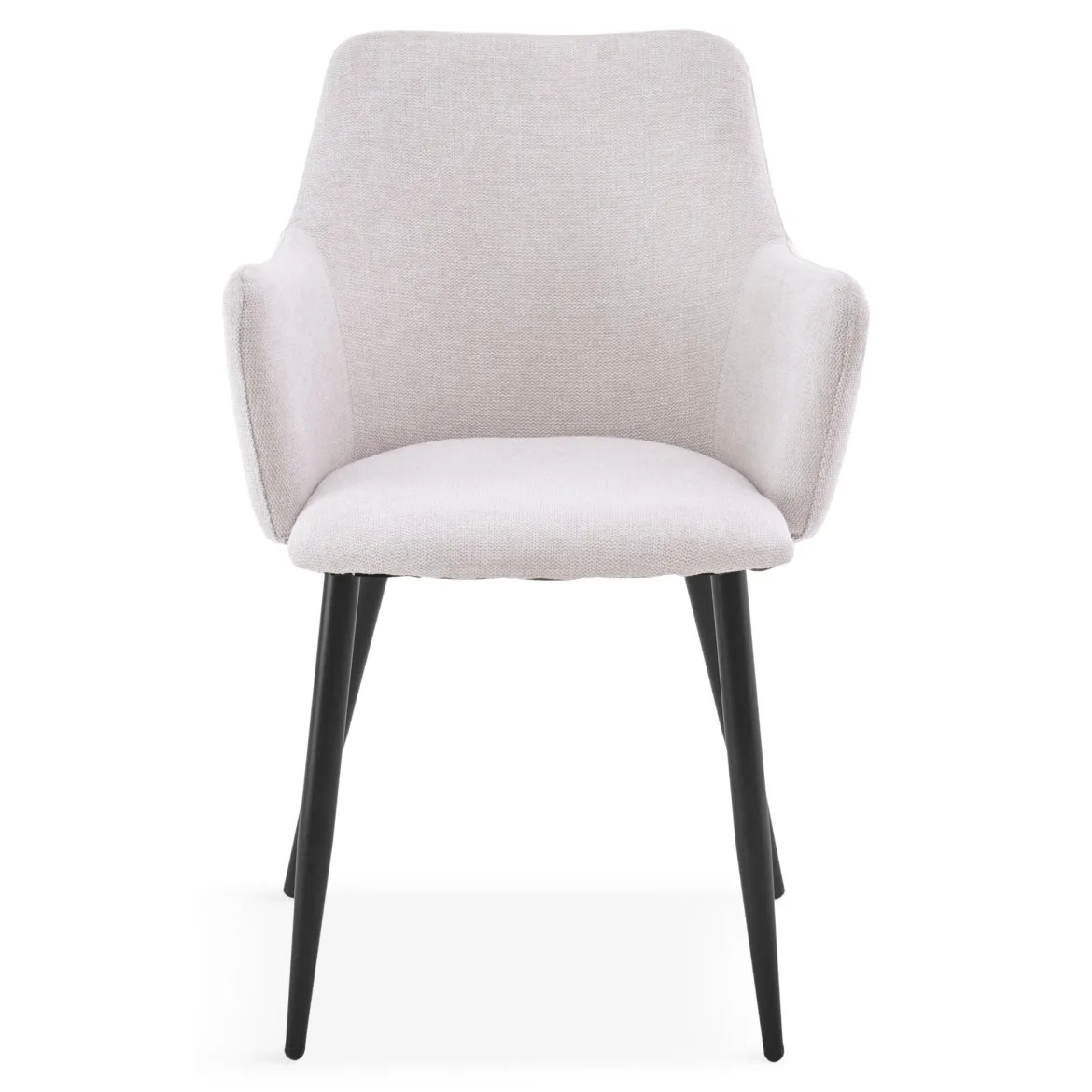 Isabella - spisebordsstol beige tekstil