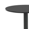 Lara sort rundt cafebord Ø70 cm