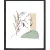 Lea billedramme 40x50 cm sort