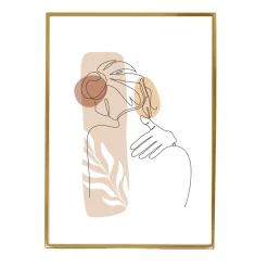 Lyra Billedramme 50x70 cm guld