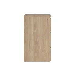 Maise kommode H:70 x B:138 x B:41 cm med 6 skuffer i egelook
