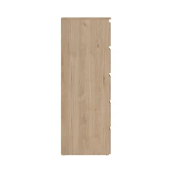 Maise kommode H:114 x B:65 x D:41 cm med 5 skuffer i egelook