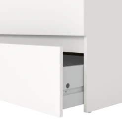Maise kommode H:70 x B:70 x D:41 cm med 3 skuffer i hvid