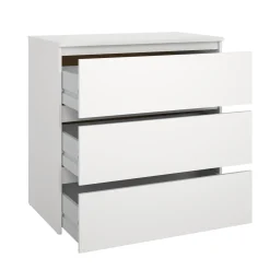 Maise kommode H:70 x B:70 x D:41 cm med 3 skuffer i hvid