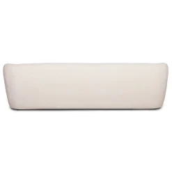 Melisa - 3 personers sofa i hvid boucle L: 220 x D: 84 x H: 66 cm