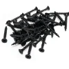 Monteringsskruer/Panelskruer til akustikpanel, sort, 4,2x30 mm, 50 stk.