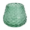 Naja glas fyrfadsstage grøn 7 cm