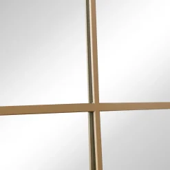 New Yorker spejl med guld/messing farvet ramme 180 x 80 cm