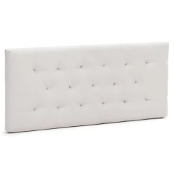 Nia sengegavl 180x63 cm i beige tekstil