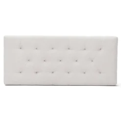 Nia sengegavl 140x63 cm i beige tekstil