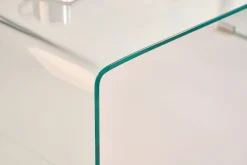 Nicole glas sofabord 95x45x35 cm