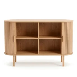 Penelope skænk med jalousilåger i eg - 120x40x78 cm