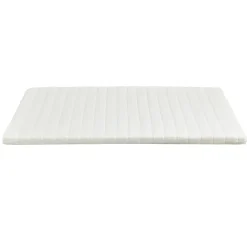Premium Aksel hvid topmadras i memoryskum 180x200x7 cm