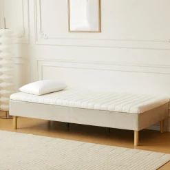 Premium Aksel hvid topmadras i memoryskum 90x200x7 cm